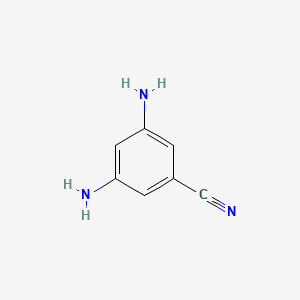 molecular formula C7H7N3 B1590514 3,5-二氨基苯甲腈 CAS No. 33786-93-5
