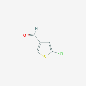 molecular formula C5H3ClOS B1590547 5-氯噻吩-3-甲醛 CAS No. 36155-85-8