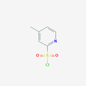 molecular formula C6H6ClNO2S B1590549 4-甲基-吡啶-2-磺酰氯 CAS No. 341008-95-5