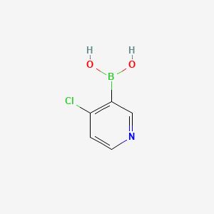 molecular formula C5H5BClNO2 B1590558 4-氯吡啶-3-基硼酸 CAS No. 452972-10-0