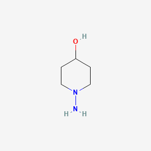 molecular formula C5H12N2O B1590560 1-氨基哌啶-4-醇 CAS No. 79414-82-7