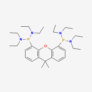 molecular formula C31H52N4OP2 B1590565 キサンホス系配位子 CAS No. 349100-75-0