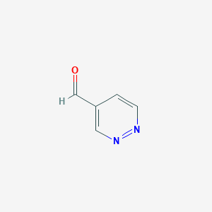 B1590566 Pyridazine-4-carbaldehyde CAS No. 50901-42-3