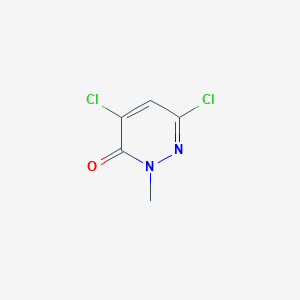 B1590574 4,6-Dichloro-2-methylpyridazin-3(2H)-one CAS No. 6885-89-8