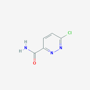 molecular formula C5H4ClN3O B1590579 6-Chloropyridazine-3-carboxamide CAS No. 66346-83-6