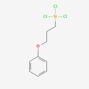 molecular formula C9H11Cl3OSi B1590587 3-苯氧基丙基三氯硅烷 CAS No. 60333-76-8