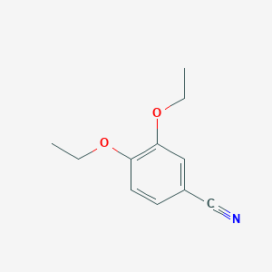molecular formula C11H13NO2 B1590595 3,4-二乙氧基苯甲腈 CAS No. 60758-87-4
