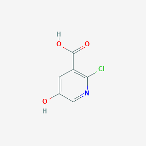 molecular formula C6H4ClNO3 B1590597 2-氯-5-羟基烟酸 CAS No. 42959-40-0