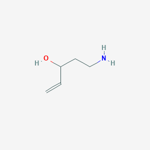 molecular formula C5H11NO B1590599 5-Aminopent-1-en-3-ol CAS No. 87487-96-5