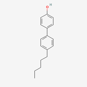molecular formula C17H20O B1590601 4-(4-n-Pentylphenyl)phenol CAS No. 61760-85-8