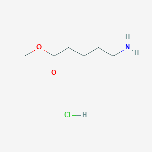 molecular formula C6H14ClNO2 B1590614 Methyl 5-aminopentanoate hydrochloride CAS No. 29840-56-0