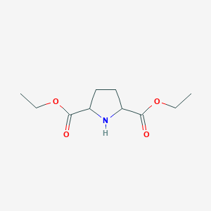 molecular formula C10H17NO4 B1590625 2,5-吡咯烷二酸二乙酯 CAS No. 41994-50-7