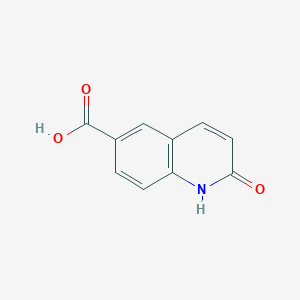 molecular formula C10H7NO3 B1590628 2-Oxo-1,2-dihydroquinoline-6-carboxylic acid CAS No. 70639-78-0