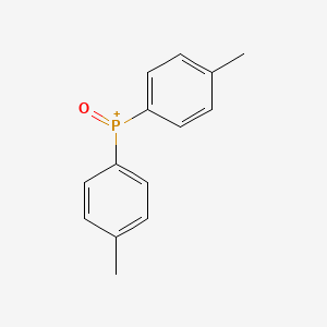 molecular formula C14H14OP+ B1590629 双(对甲苯基)氧化膦 CAS No. 2409-61-2