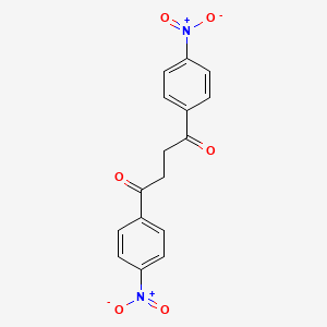molecular formula C16H12N2O6 B1590638 1,4-双(4-硝基苯基)丁烷-1,4-二酮 CAS No. 108791-66-8