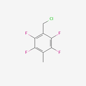 1-(Chloromethyl)-2,3,5,6-tetrafluoro-4-methylbenzene