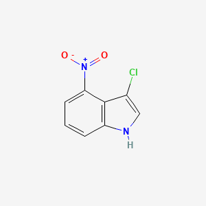 molecular formula C8H5ClN2O2 B1590663 3-氯-4-硝基-1H-吲哚 CAS No. 208511-07-3