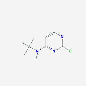 B1590668 N-tert-butyl-2-chloropyrimidin-4-amine CAS No. 876521-19-6