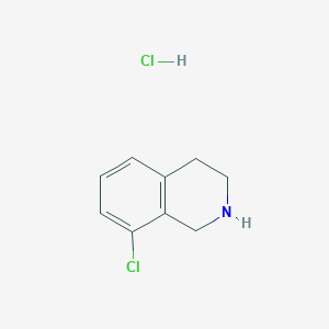 molecular formula C9H11Cl2N B1590684 8-氯-1,2,3,4-四氢异喹啉盐酸盐 CAS No. 61563-33-5