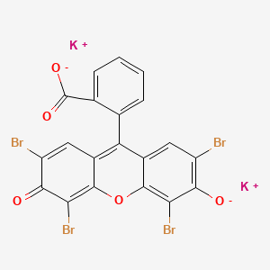 molecular formula C20H6Br4K2O5 B1590685 酸性红 87 钾盐 CAS No. 56897-54-2