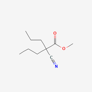 molecular formula C10H17NO2 B1590696 2-氰基-2-丙基戊酸甲酯 CAS No. 66546-92-7