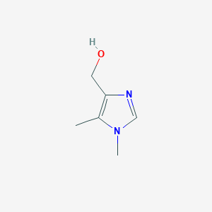 molecular formula C6H10N2O B1590700 (1,5-二甲基-1H-咪唑-4-基)甲醇 CAS No. 64689-22-1