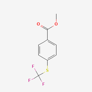 B1590705 Methyl 4-(trifluoromethylthio)benzoate CAS No. 88489-60-5
