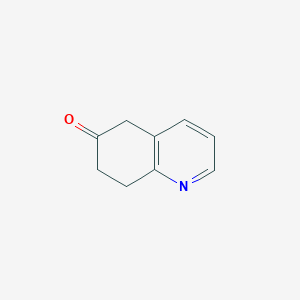 molecular formula C9H9NO B1590710 7,8-二氢喹啉-6(5H)-酮 CAS No. 27463-91-8