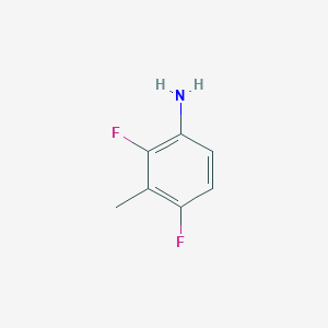 molecular formula C7H7F2N B1590717 2,4-二氟-3-甲基苯胺 CAS No. 76350-70-4