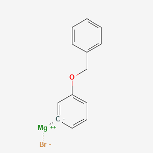 B1590732 Magnesium,bromo[3-(phenylmethoxy)phenyl]- CAS No. 36281-96-6