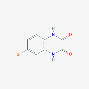 molecular formula C8H5BrN2O2 B159074 6-Bromoquinoxaline-2,3(1H,4H)-dione CAS No. 1910-90-3