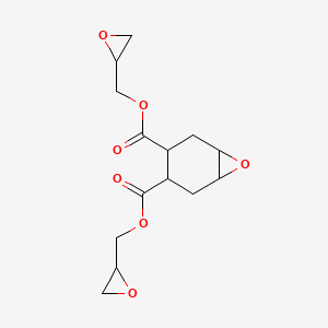 molecular formula C14H18O7 B1590747 双(环氧-2-基甲基) 7-氧杂双环[4.1.0]庚烷-3,4-二羧酸酯 CAS No. 25293-64-5