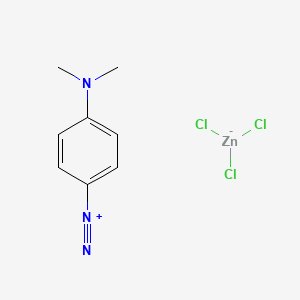 molecular formula C8H10Cl3N3Zn B1590779 4-(二甲氨基)苯重氮三氯锌酸盐(1-) CAS No. 6087-56-5