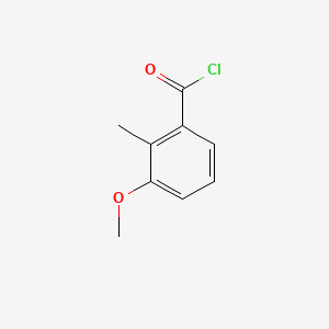 molecular formula C9H9ClO2 B1590780 2-甲基-3-甲氧基苯甲酰氯 CAS No. 24487-91-0