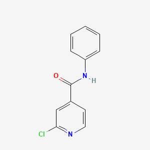 molecular formula C12H9ClN2O B1590790 2-氯-N-苯基异烟酰胺 CAS No. 80194-83-8