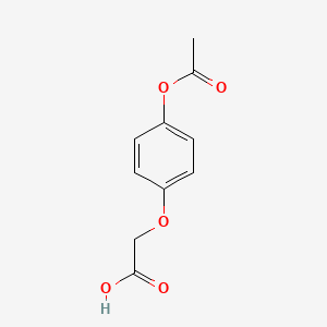 B1590799 2-(4-Acetoxyphenoxy)acetic acid CAS No. 20872-29-1