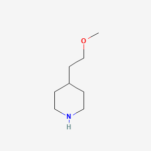 B1590803 4-(2-Methoxyethyl)Piperidine CAS No. 70724-70-8
