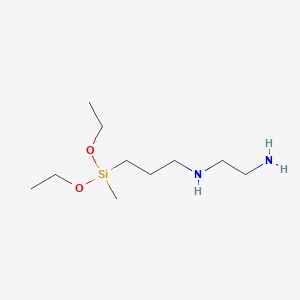 molecular formula C10H26N2O2Si B1590821 N-(3-(二乙氧甲基硅基)丙基)乙二胺 CAS No. 70240-34-5