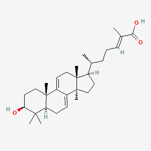 molecular formula C30H46O3 B1590825 Ganoderic Acid Y CAS No. 86377-52-8
