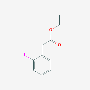 molecular formula C10H11IO2 B1590829 Ethyl 2-(2-iodophenyl)acetate CAS No. 90794-29-9