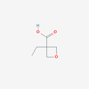 B1590830 3-Ethyloxetane-3-carboxylic acid CAS No. 28562-61-0