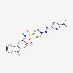 molecular formula C25H25N5O4S B1590831 Dabsyl-L-tryptophan CAS No. 97685-00-2