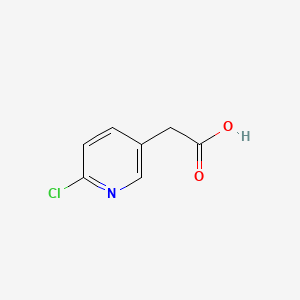 molecular formula C7H6ClNO2 B1590832 2-(6-Chloropyridin-3-yl)acetic acid CAS No. 39891-13-9