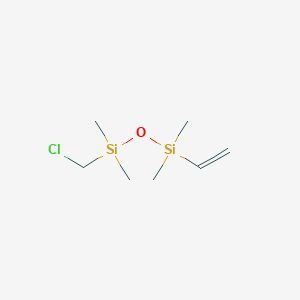 molecular formula C7H17ClOSi2 B1590873 1-(氯甲基)-3-乙烯基-1,1,3,3-四甲基二硅氧烷 CAS No. 88456-93-3