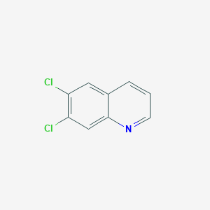 molecular formula C9H5Cl2N B1590884 6,7-二氯喹啉 CAS No. 40635-11-8