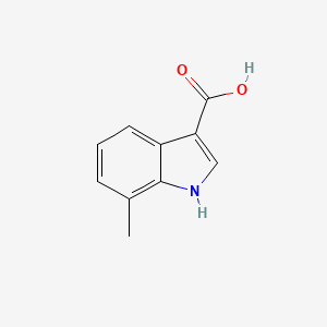 molecular formula C10H9NO2 B1590887 7-Methyl-1H-indole-3-carboxylic acid CAS No. 30448-16-9