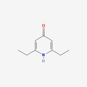molecular formula C9H13NO B1590889 2,6-Diethylpyridin-4-ol CAS No. 1115035-61-4