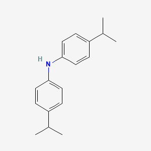 molecular formula C18H23N B1590893 双(4-异丙苯基)胺 CAS No. 63451-41-2