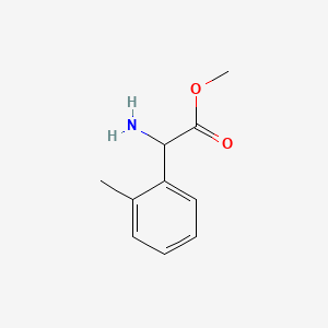 molecular formula C10H13NO2 B1590902 Methyl 2-amino-2-o-tolylacetate CAS No. 532986-35-9