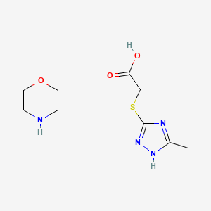 B1590905 Thiotriazoline CAS No. 357172-63-5
